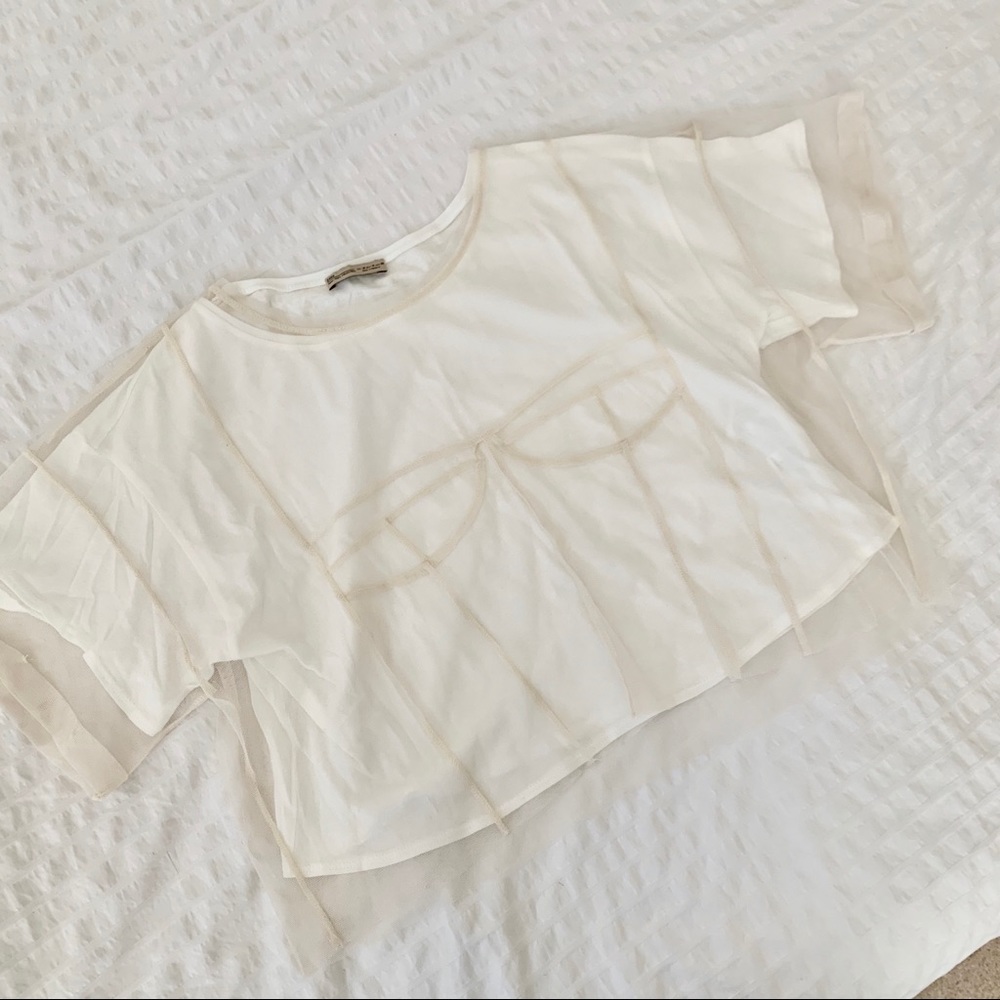 Zara Corset Crop Tee